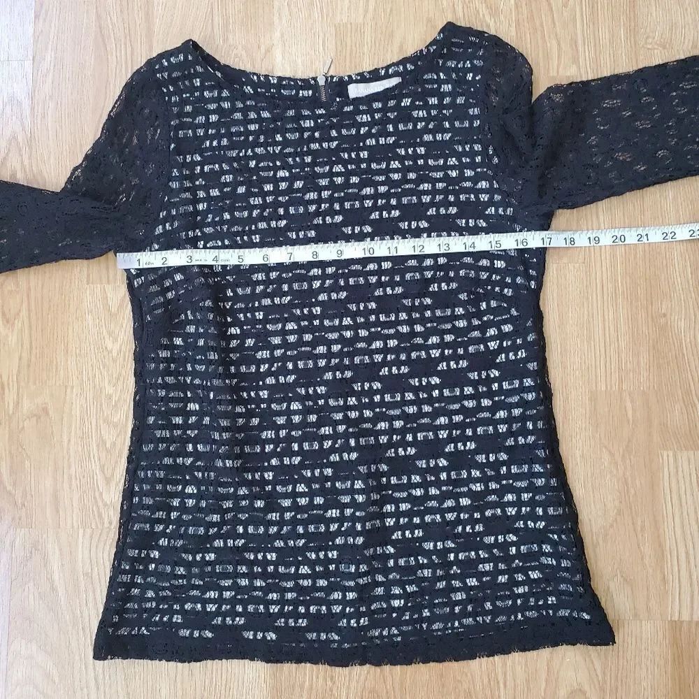 Banana Republic Lace Trim Top sz 6 - Picture 9 of 14